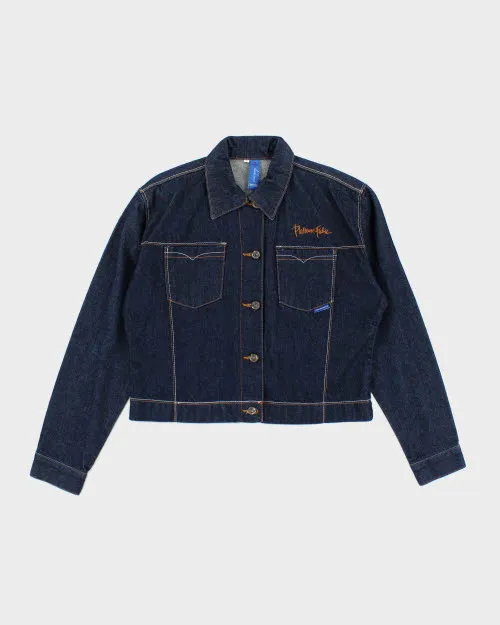 Vintage 90's Platinum FUBU Fat Albert Denim Jacket - L sold by Rokit