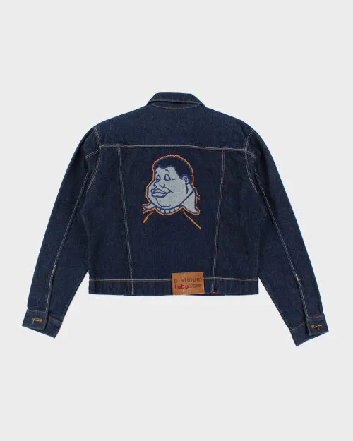 Vintage 90's Platinum FUBU Fat Albert Denim Jacket - L sold by Rokit product image thumbnail 2