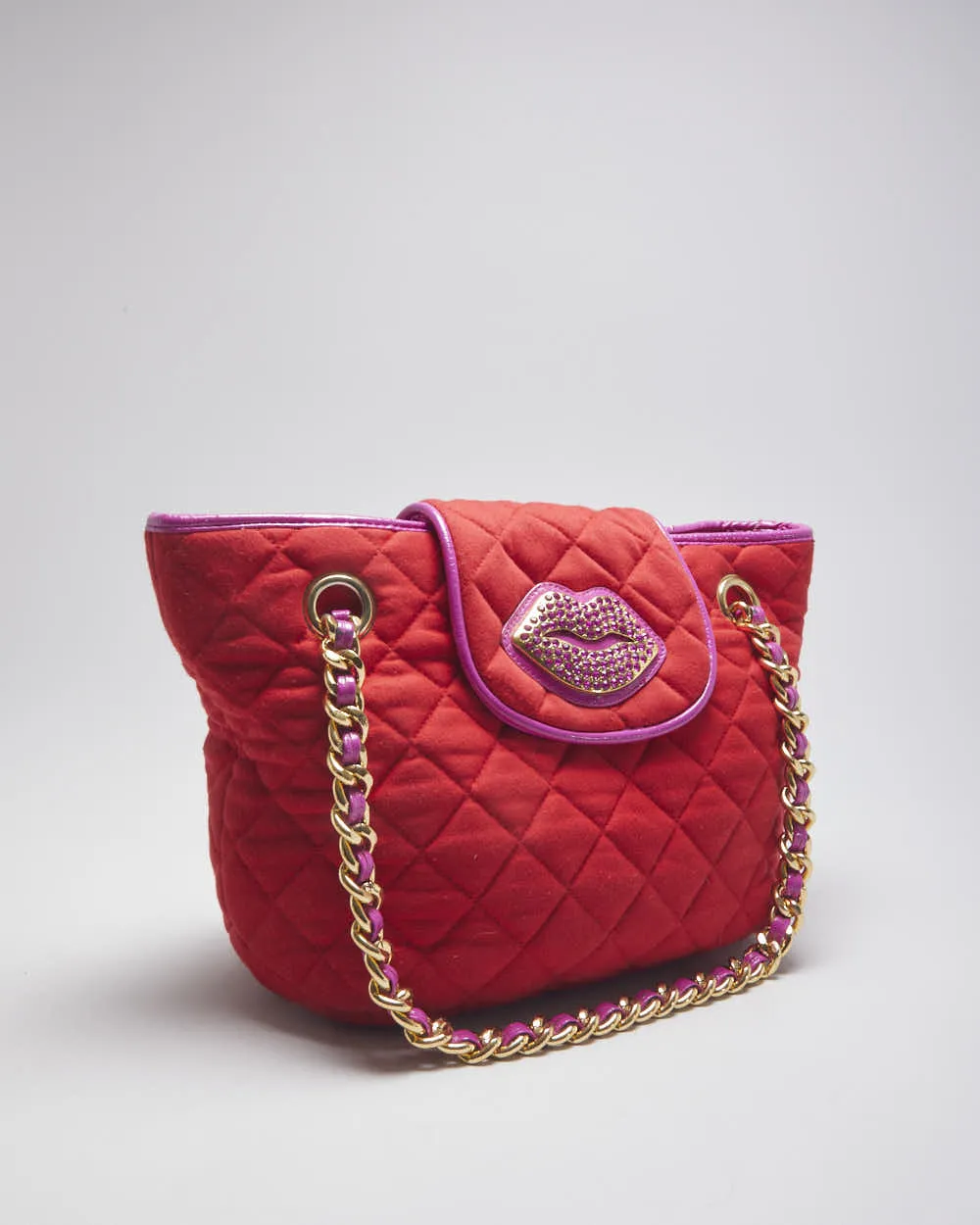 Betsey Johnson Quilted Handbag sold by Rokit