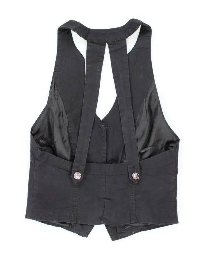 Y2k 00s Lady Dutch Waistcoat - S sold by Rokit product image thumbnail 2