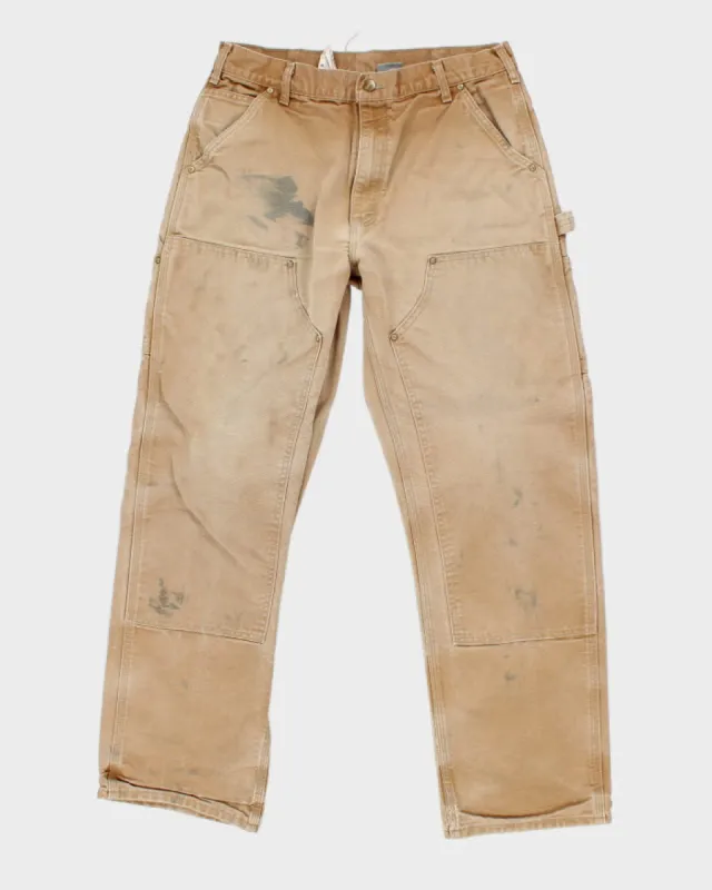 Vintage Carhartt Workwear Double Knee Carpenter Trousers - W34 L30 sold by Rokit