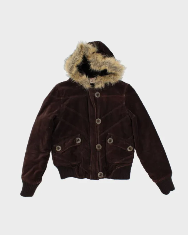 Y2k 00s Guess Hooded Jacket - S sold by Rokit