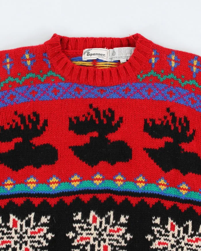 Vintage Spanner Wool Jumper - XL sold by Rokit product image thumbnail 3