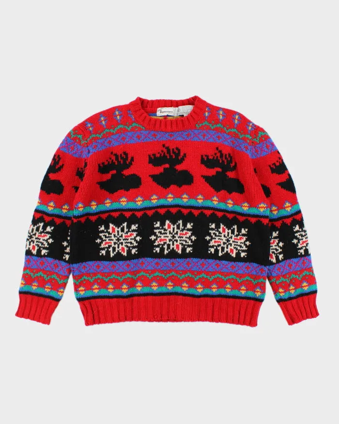 Vintage Spanner Wool Jumper - XL sold by Rokit