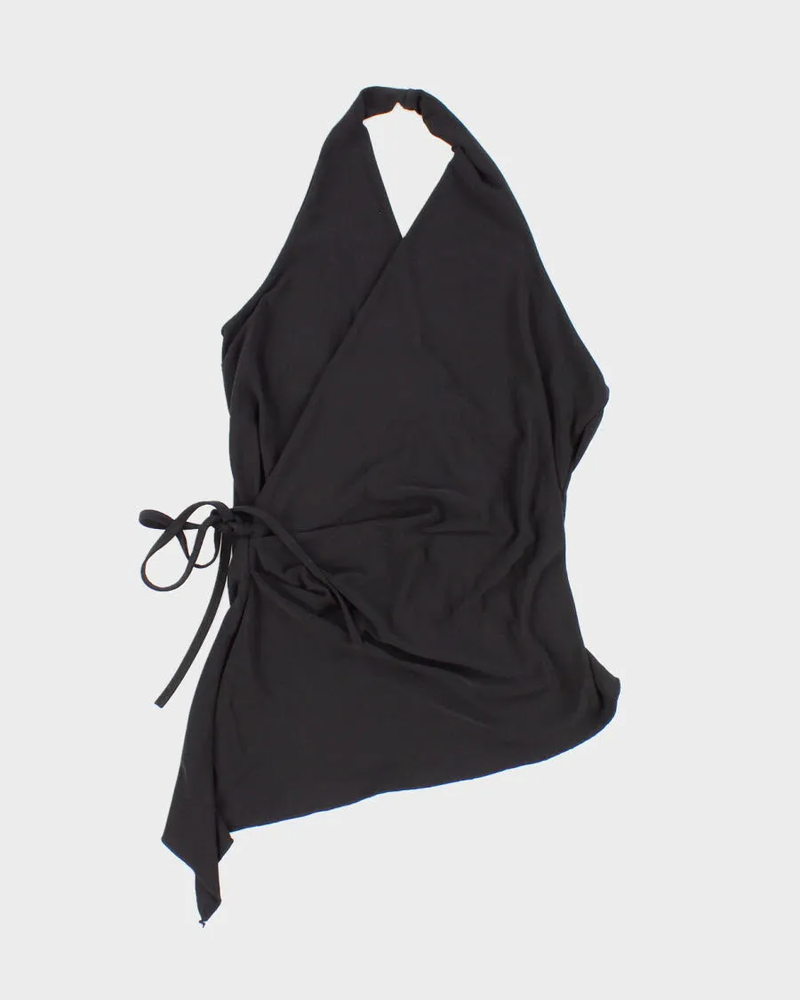 Y2k 00s Halter Neck Top - S sold by Rokit