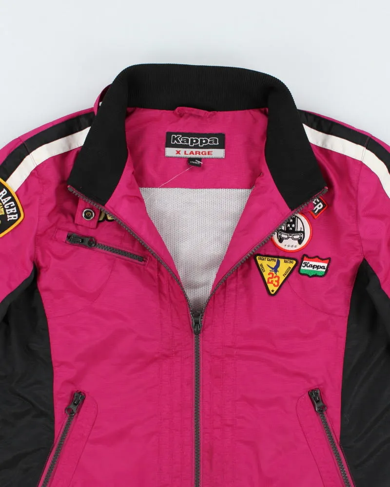 Vintage Women's Kappa Racing Patched Jacket - XL sold by Rokit product image thumbnail 3