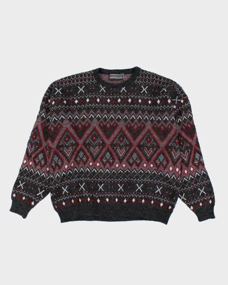 Vintage Carrington Sparkly Knit Jumper - L sold by Rokit