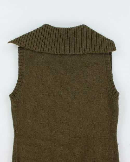 Y2k 00s Wool Sleeveless Knit Top - M sold by Rokit product image thumbnail 4