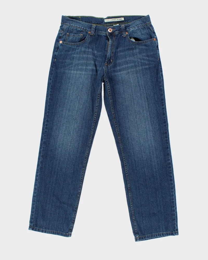 DKNY Straight Leg Jeans - W34 L30 sold by Rokit