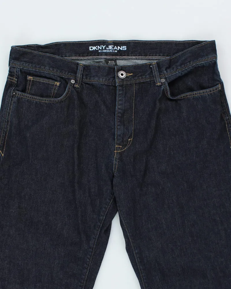 DKNY Dark Wash Jeans - W38 L32 sold by Rokit product image thumbnail 3