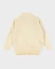 Vintage 70s Cream Knit Cardigan - L sold by Rokit