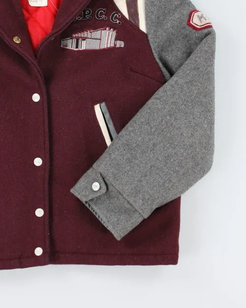 Vintage 80's S.P.C.C. Embroidered Varsity Jacket - S sold by Rokit product image thumbnail 4