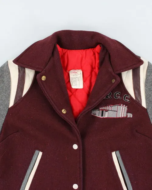 Vintage 80's S.P.C.C. Embroidered Varsity Jacket - S sold by Rokit product image thumbnail 3
