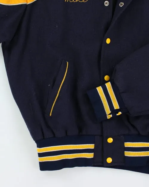 Vintage 80's Embroidered Varsity Football Jacket - L sold by Rokit product image thumbnail 4