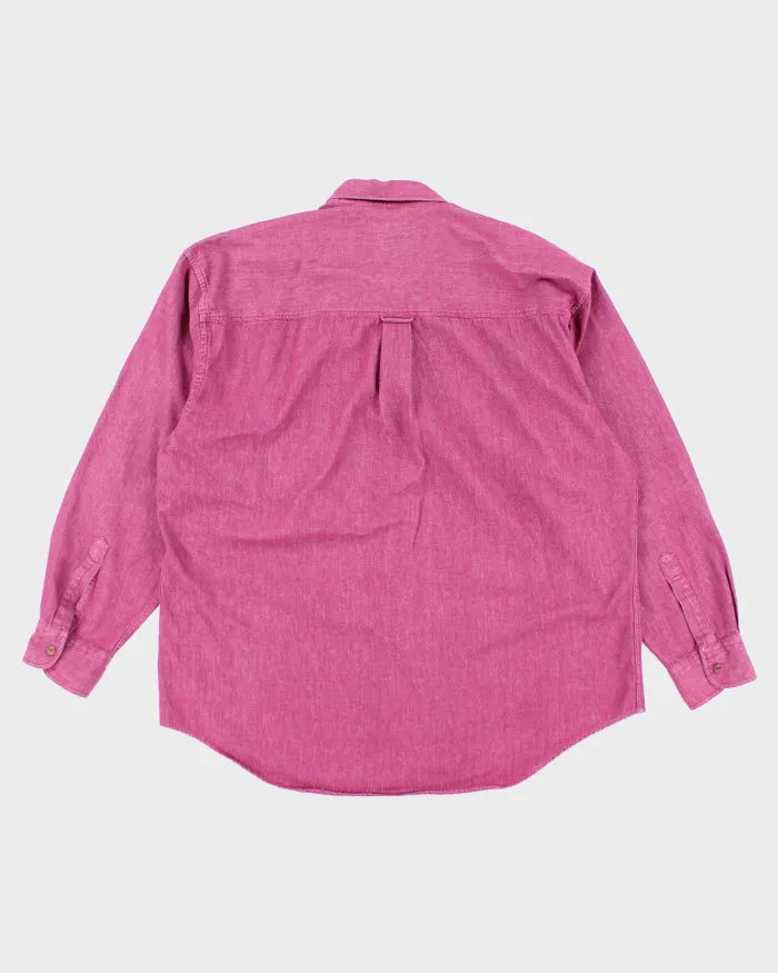 Vintage 90's Chaps Ralph Lauren Button Up Shirt - XL sold by Rokit product image thumbnail 2