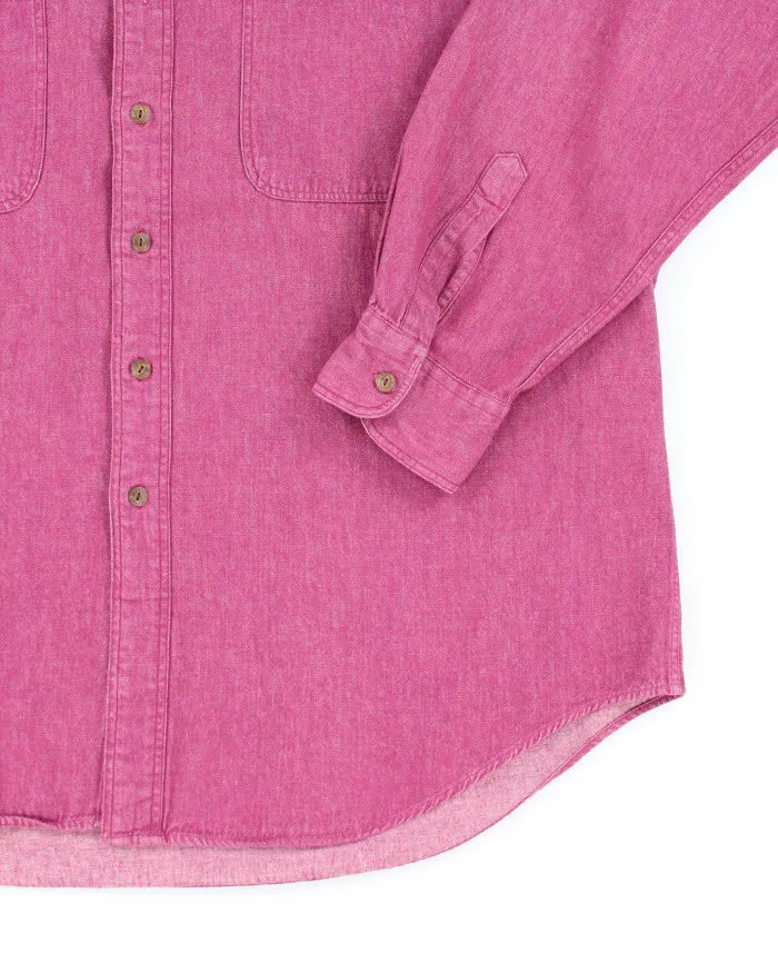 Vintage 90's Chaps Ralph Lauren Button Up Shirt - XL sold by Rokit product image thumbnail 4