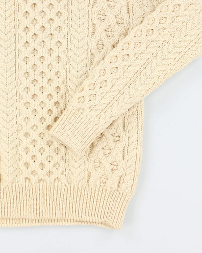 Vintage Irelands Eye Wool Aran Knit Jumper - XS sold by Rokit product image thumbnail 4
