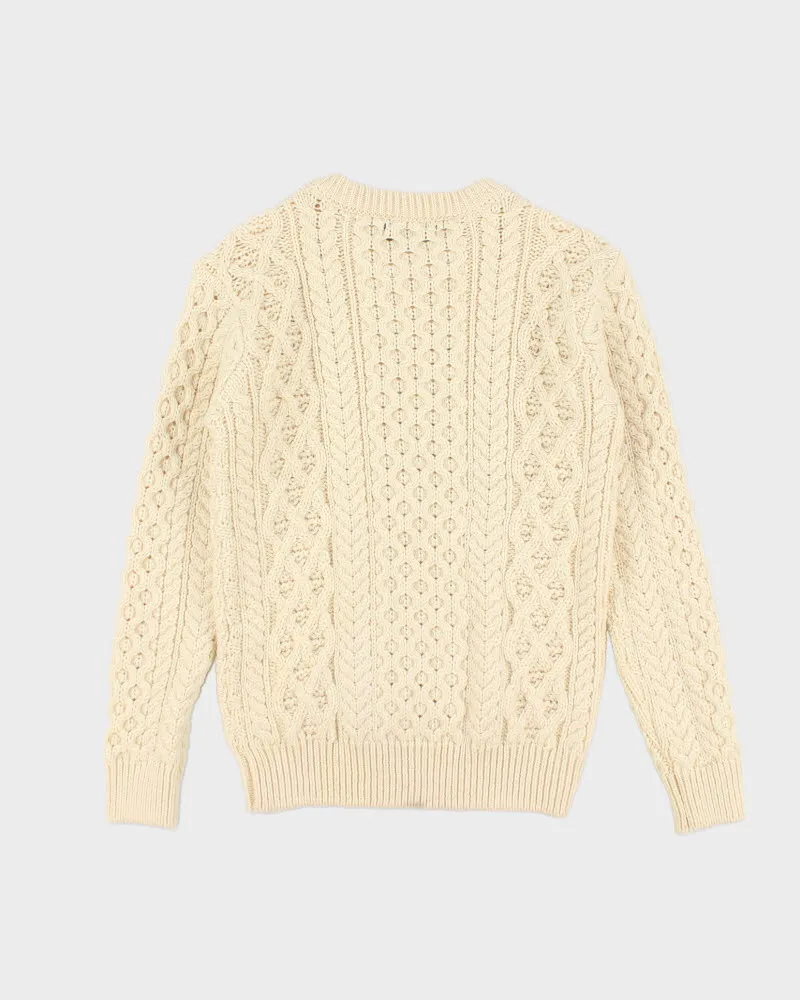 Vintage Irelands Eye Wool Aran Knit Jumper - XS sold by Rokit product image thumbnail 2