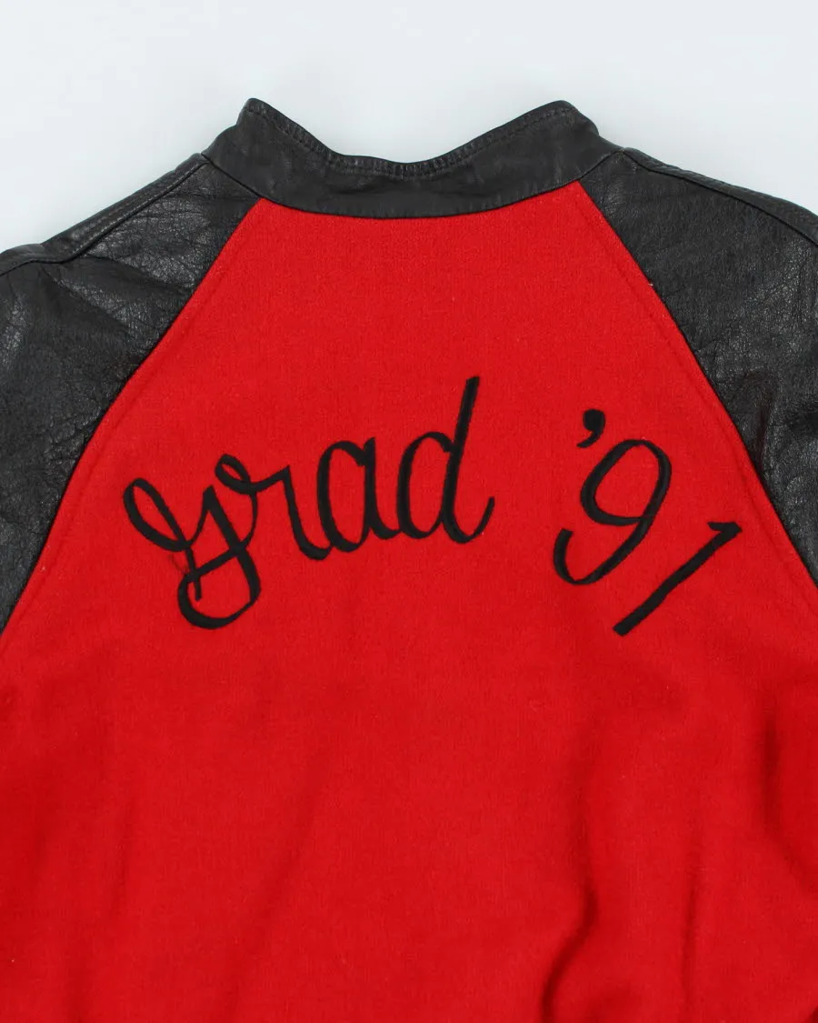 Vintage 80's Heavyweight Morden Collegiate Varsity Jacket - S sold by Rokit product image thumbnail 5