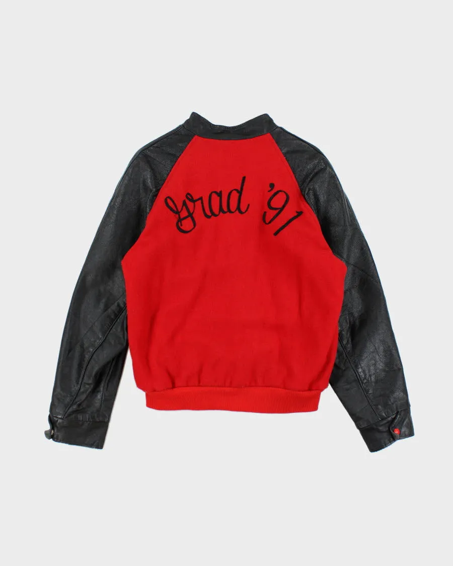 Vintage 80's Heavyweight Morden Collegiate Varsity Jacket - S sold by Rokit product image thumbnail 2