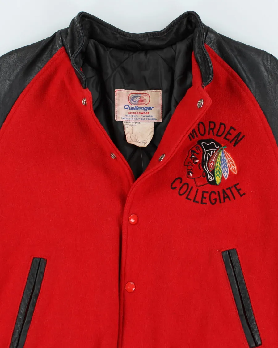 Vintage 80's Heavyweight Morden Collegiate Varsity Jacket - S sold by Rokit product image thumbnail 3