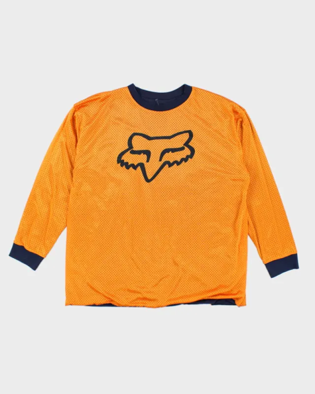 Vintage Y2K Fox Racing Oversized Jersey - XL sold by Rokit