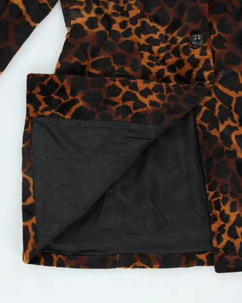 Vintage Vessuti Faux Fur Animal Print Jacket - M sold by Rokit product image thumbnail 4