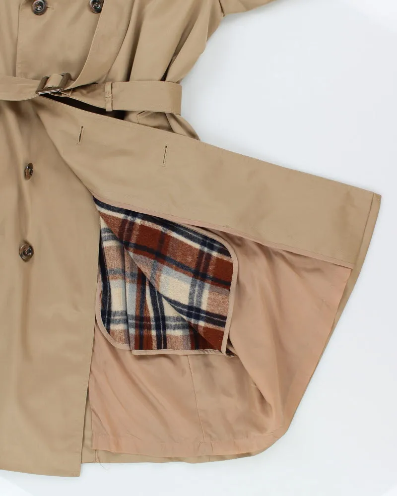 Vintage Wool Lined Trench Coat - L sold by Rokit product image thumbnail 4