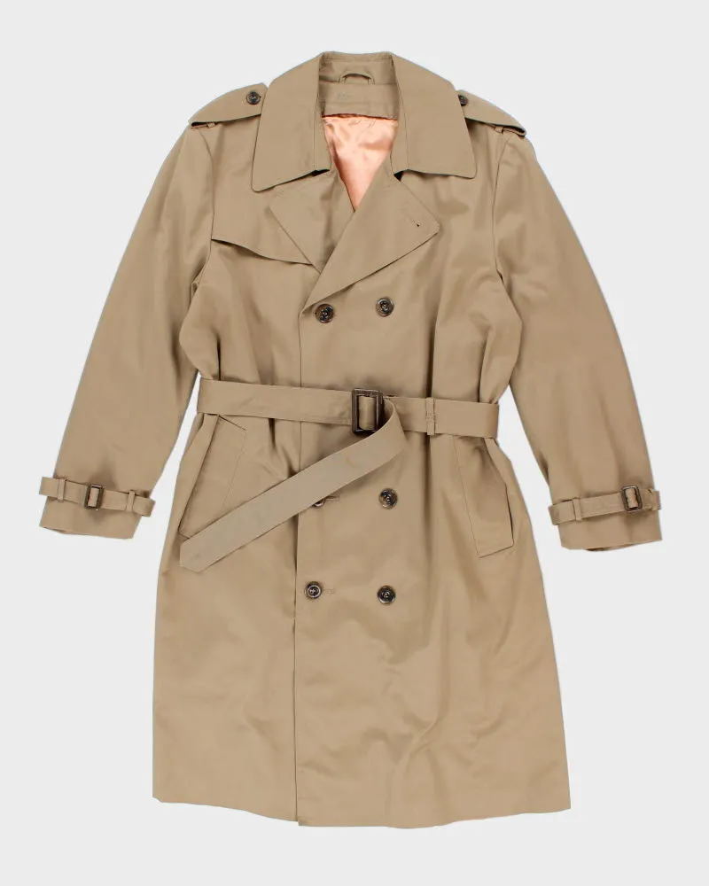 Vintage Wool Lined Trench Coat - L sold by Rokit