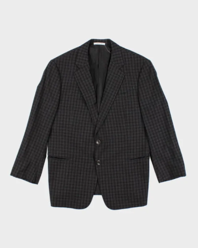 Armani Check Blazer - M sold by Rokit