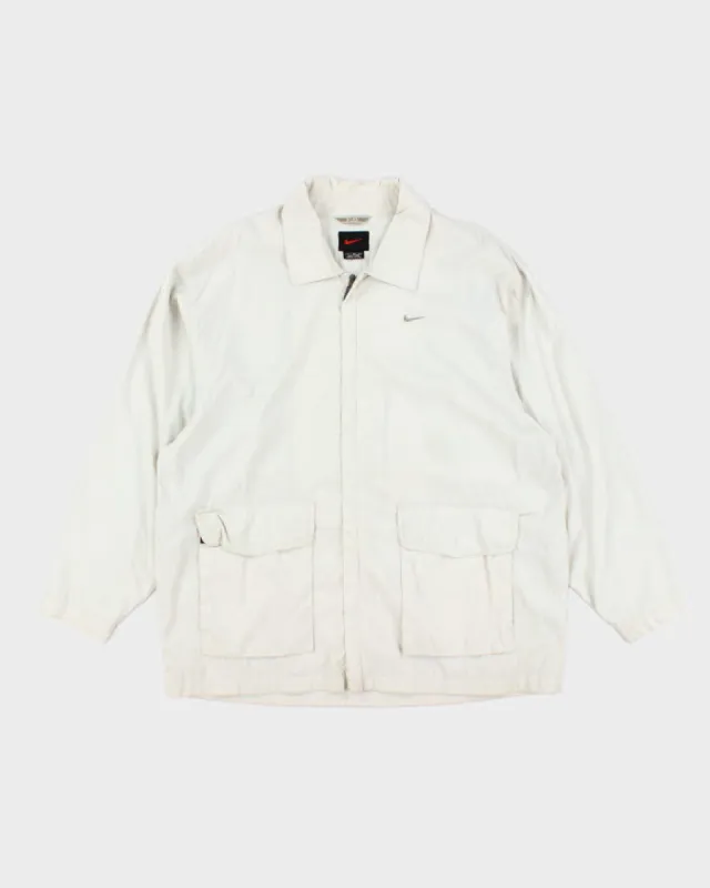 Vintage Y2K Nike Collared Track Jacket - L sold by Rokit