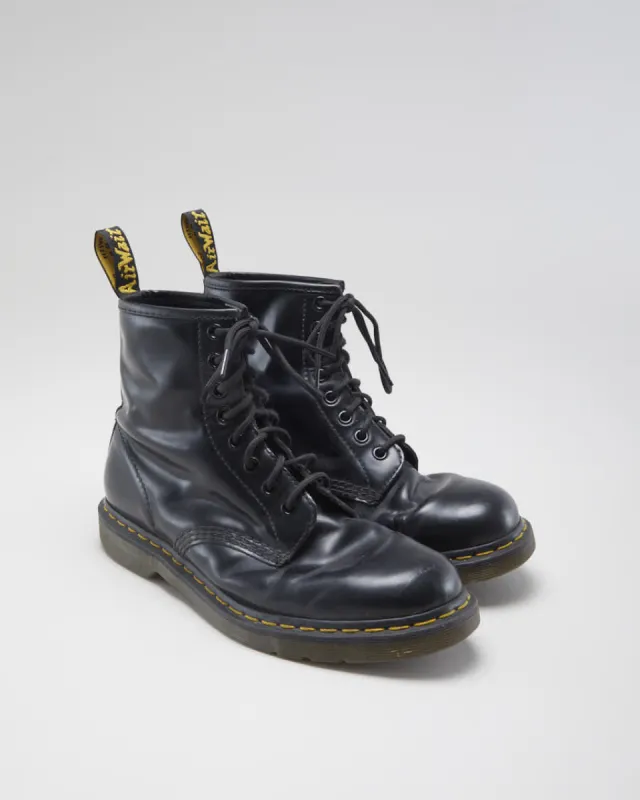 Women's Black Leather Dr Martens Eye - 8 Boots - UK7 sold by Rokit