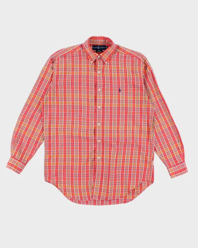 Vintage 90s Ralph Lauren Oversized Check Shirt - S sold by Rokit