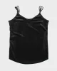 Y2k 00s Velvet Cami - M sold by Rokit