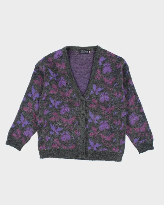 Vintage 90's Women's Patterned Button Up Cardigan - S sold by Rokit