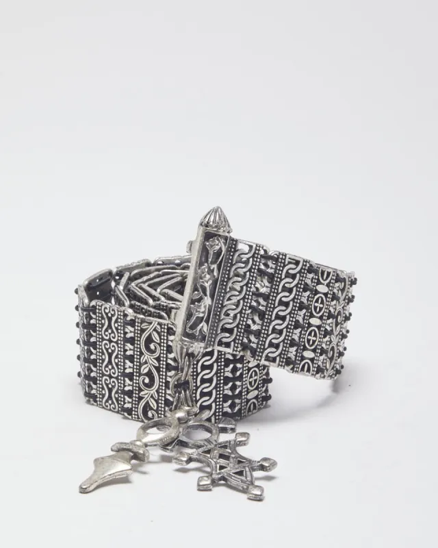 Vintage Silver Toned Chain Style Belt sold by Rokit