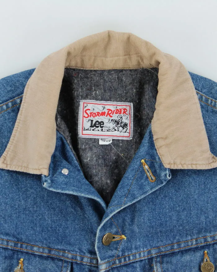 Vintage 80's Lee Stormriders Heavyweight Denim Jacket - L sold by Rokit product image thumbnail 5