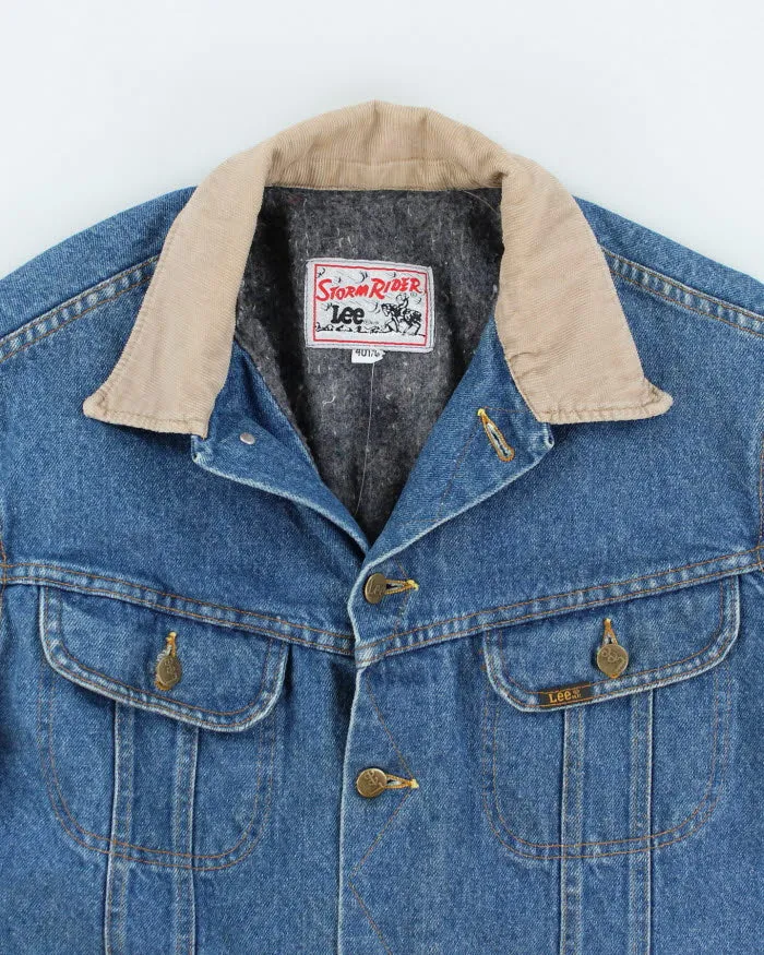 Vintage 80's Lee Stormriders Heavyweight Denim Jacket - L sold by Rokit product image thumbnail 3