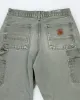 Vintage 90's Carhartt Double Knee Carpenter Trousers - W28 L25 sold by Rokit