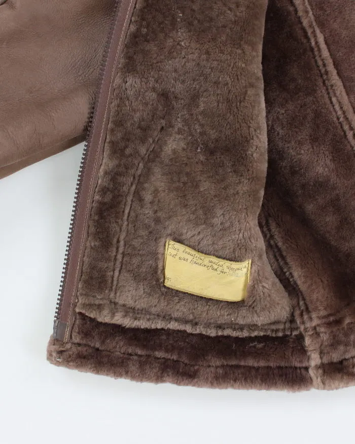 Vintage Caribou Clothing Suede Fur Lined Jacket - L sold by Rokit product image thumbnail 5