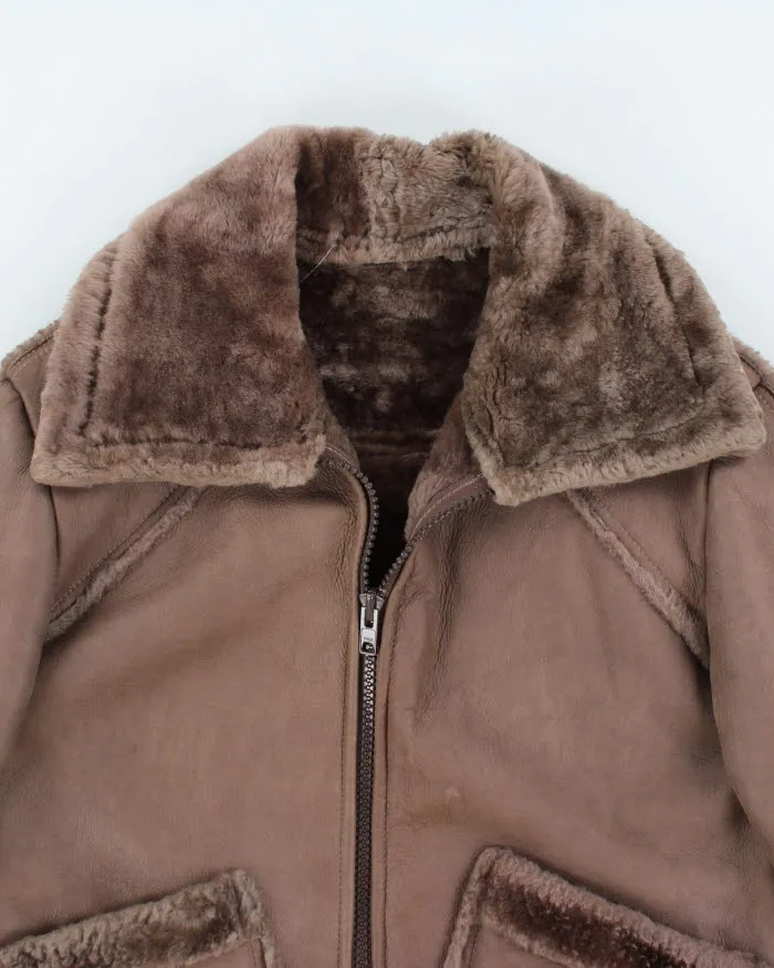 Vintage Caribou Clothing Suede Fur Lined Jacket - L sold by Rokit product image thumbnail 3