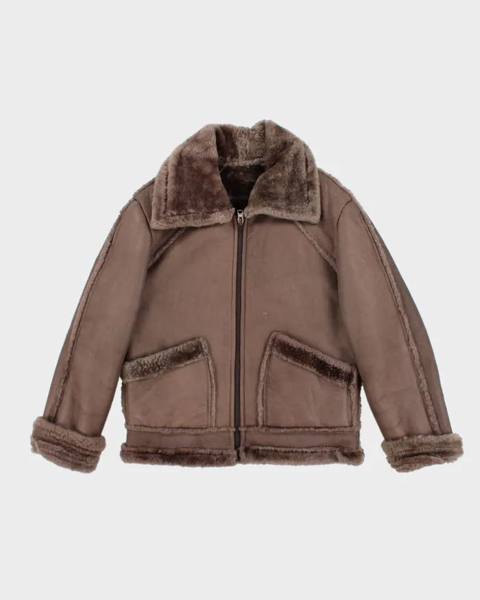 Vintage Caribou Clothing Suede Fur Lined Jacket - L sold by Rokit