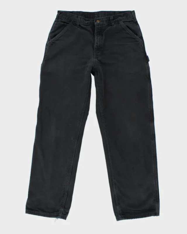 Vintage Carhartt Workwear Carpenter Trousers - W34 L30 sold by Rokit