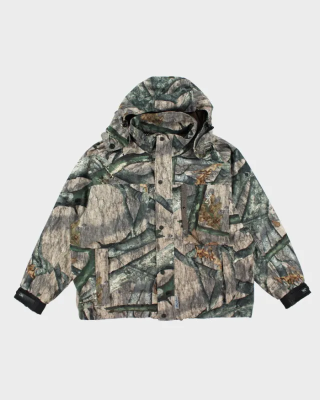 Vintage 90's Browning Real Tree Hooded Jacket - XL sold by Rokit