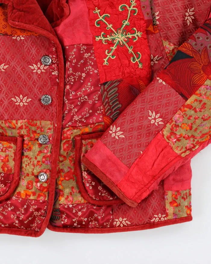 Vintage Patchwork Quilted Reversible Jacket - M sold by Rokit product image thumbnail 4