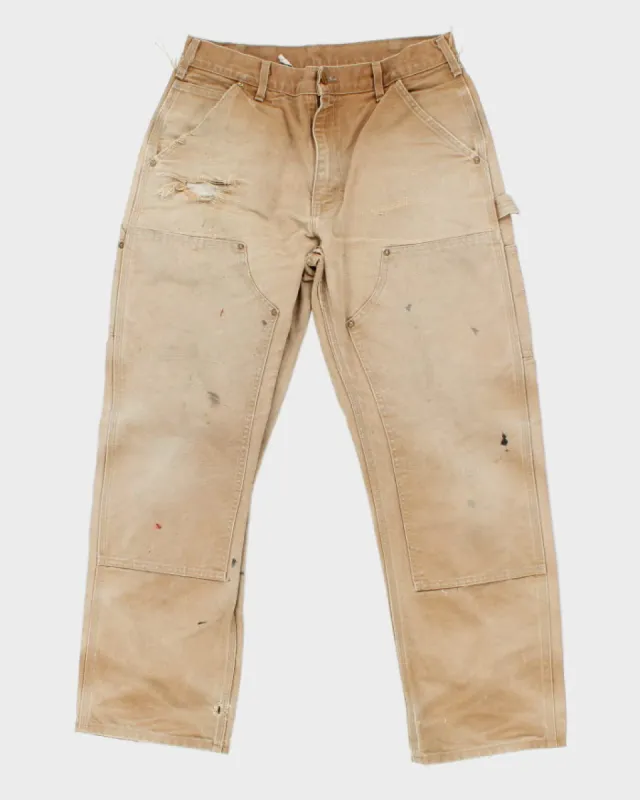 Vintage Carhartt Workwear Double Knee Carpenter Trousers - W32 L29 sold by Rokit