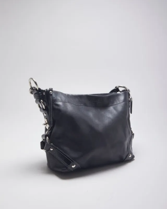 Coach Black Leather Handbag sold by Rokit