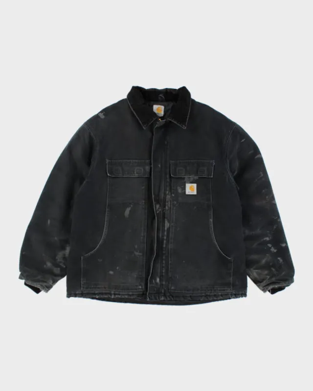 Vintage 90's Carhartt Heavyweight Collared Collared Jacket - L sold by Rokit
