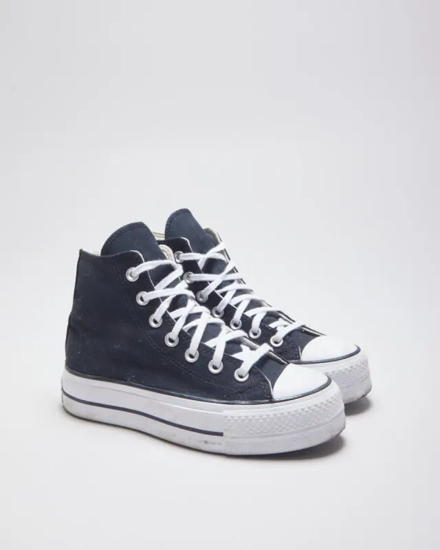 Converse All Star Platform High Tops Trainers - UK 3.5 sold by Rokit