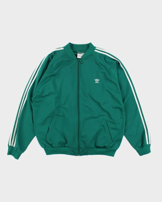 Vintage Adidas Green Track Jacket - XL sold by Rokit